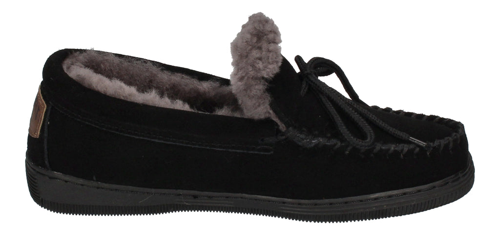 WARMBAT Damenschuhe Hausschuhe KOALA SUEDE - black-3