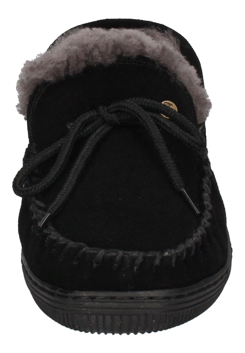 WARMBAT Damenschuhe Hausschuhe KOALA SUEDE - black-2