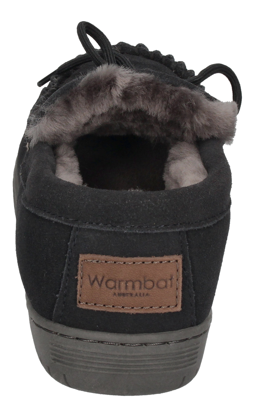 WARMBAT Damenschuhe Hausschuhe KOALA SUEDE - charcoal