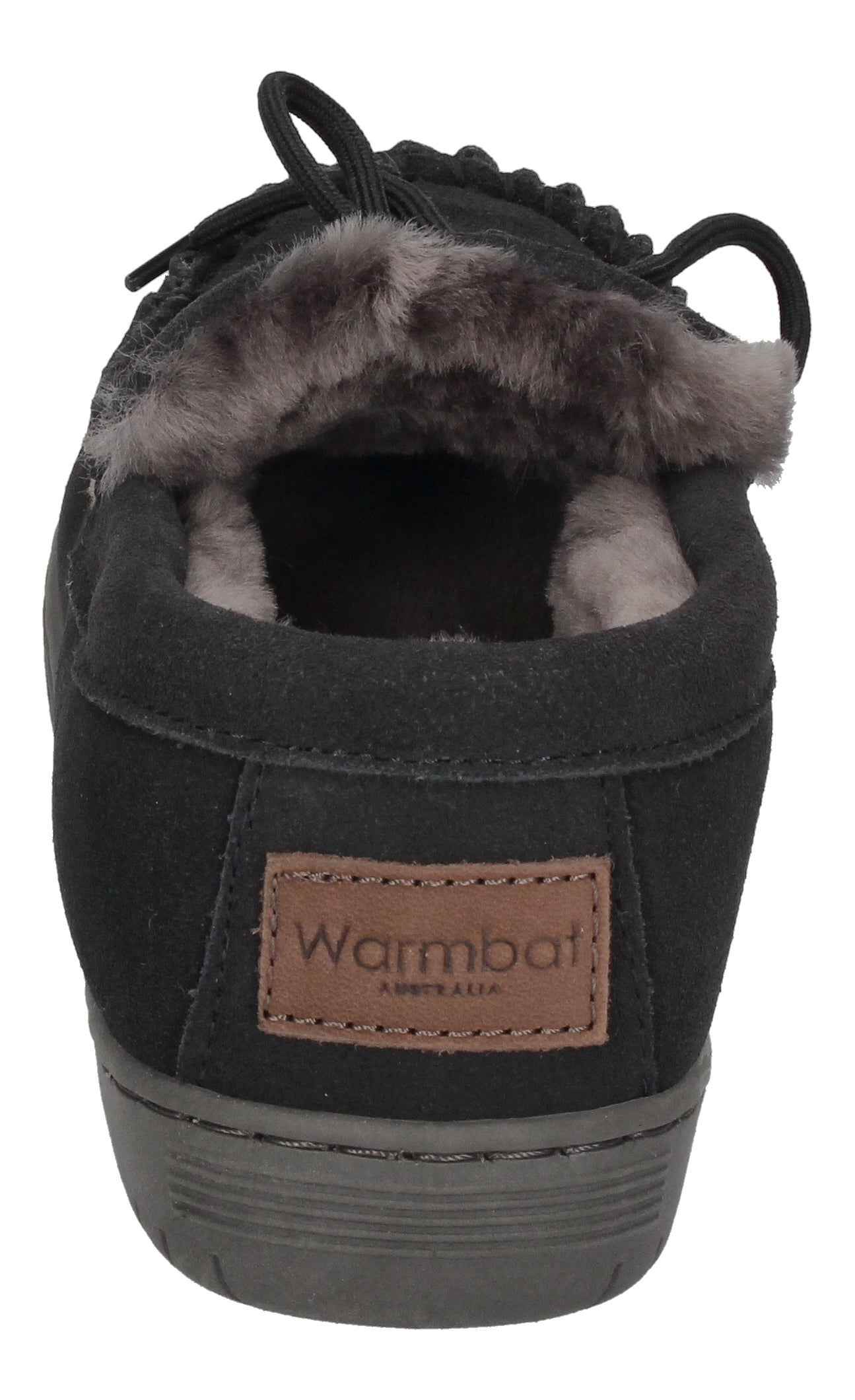 WARMBAT Damenschuhe Hausschuhe KOALA SUEDE - charcoal