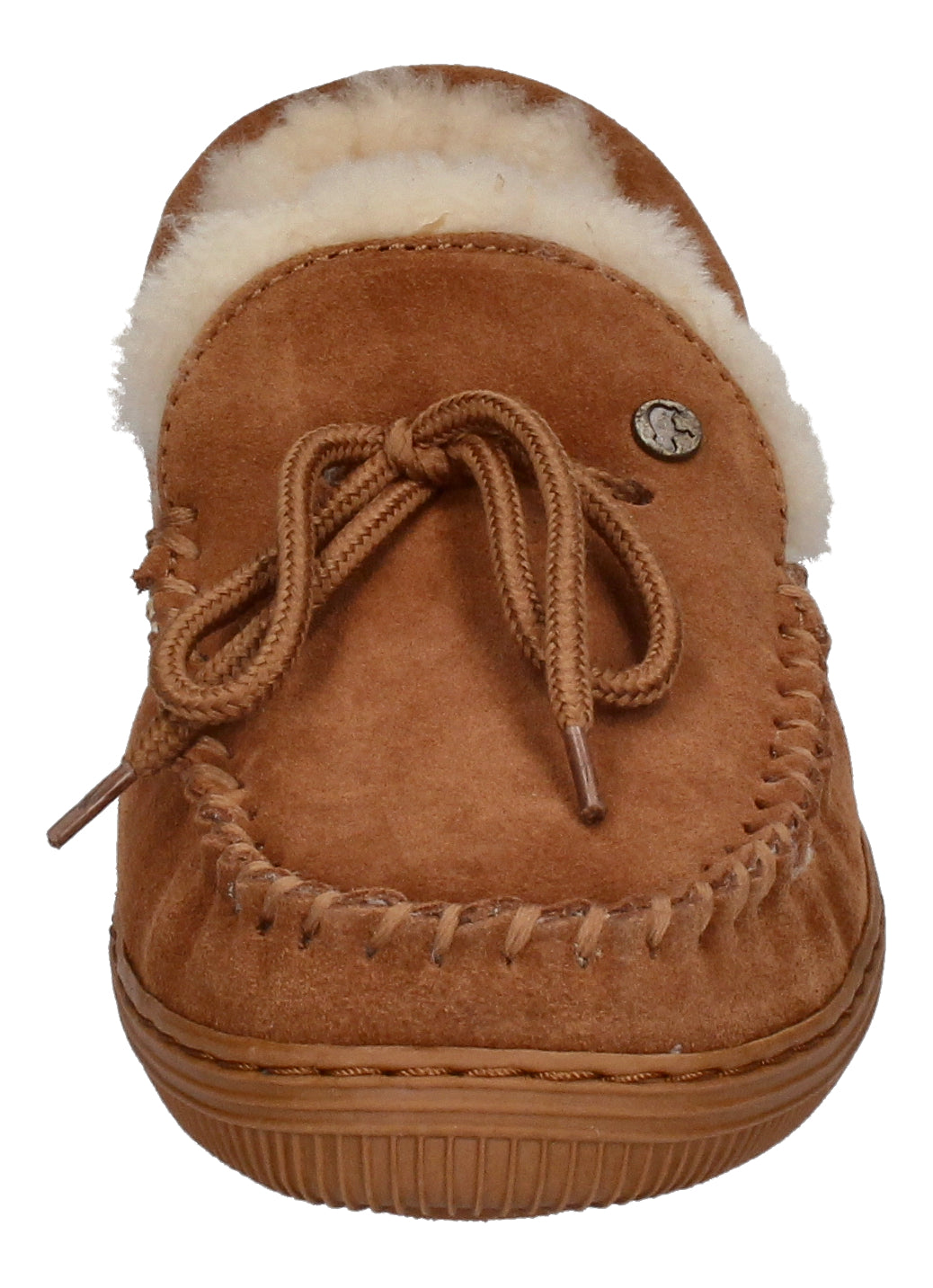 WARMBAT Damenschuhe Hausschuhe KOALA SUEDE - cognac-2