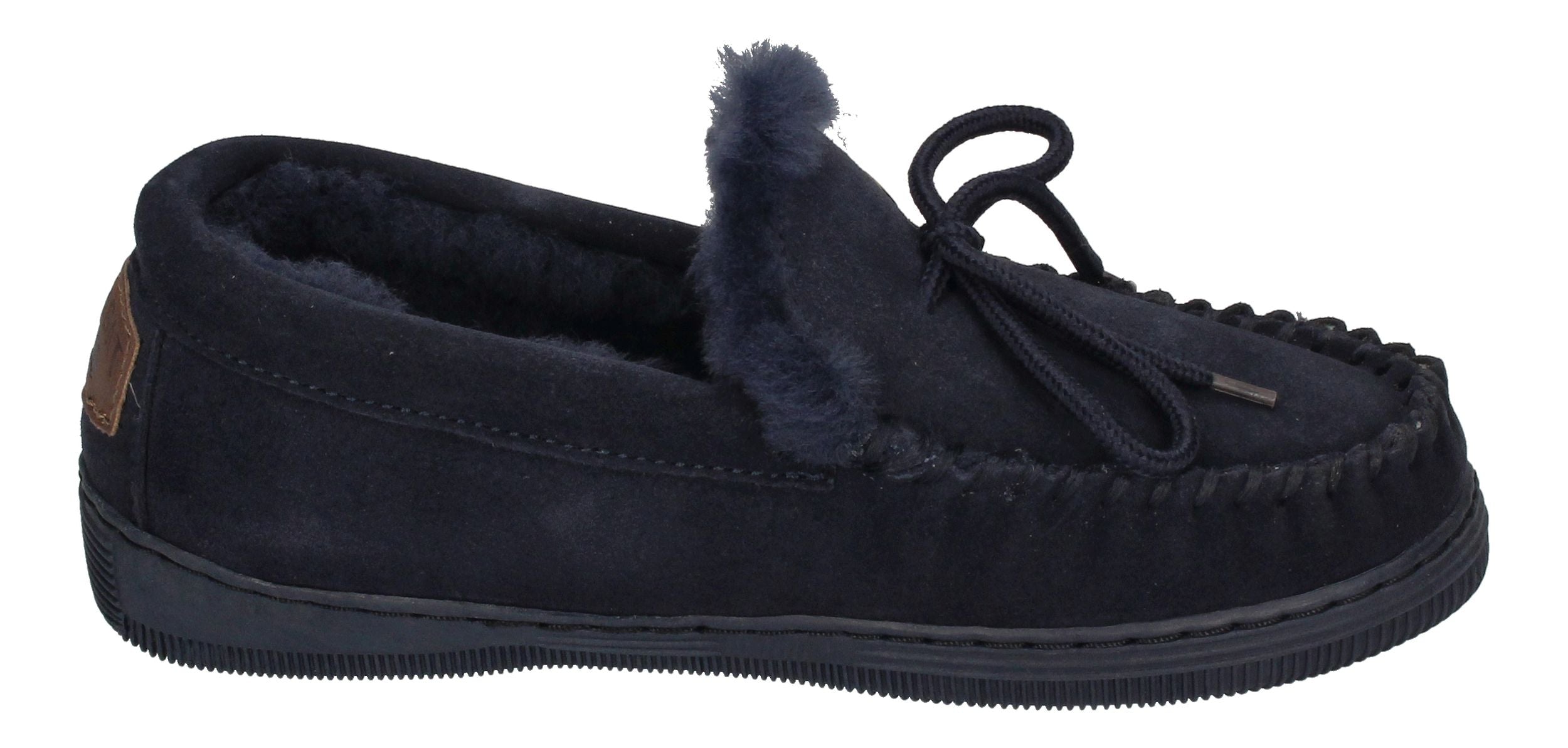 WARMBAT Damenschuhe Hausschuhe KOALA SUEDE - navy-3