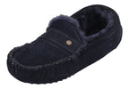 WARMBAT Damenschuhe Hausschuhe NOWRA SUEDE - dark navy