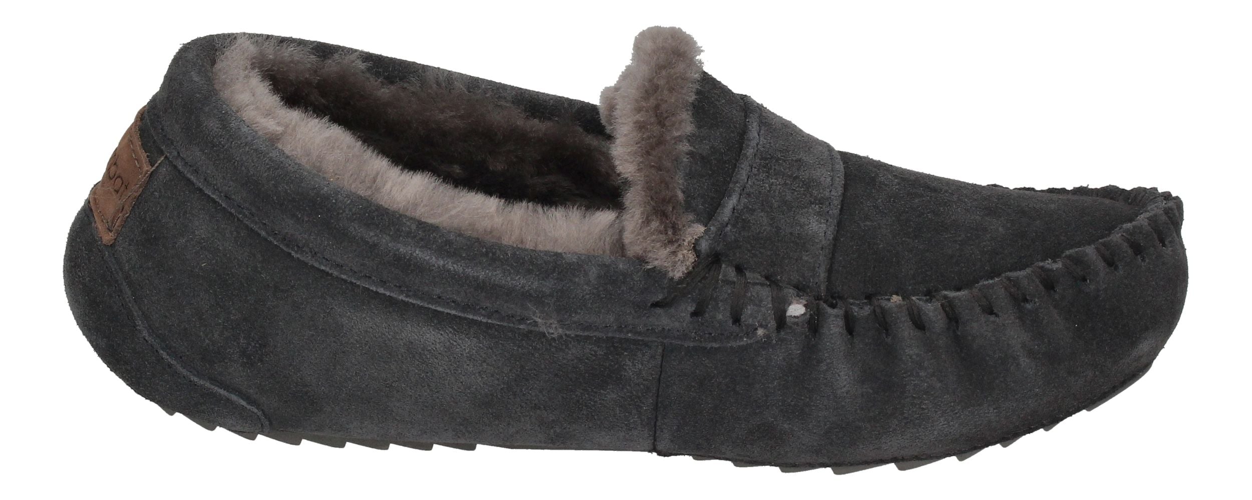 WARMBAT Damenschuhe Hausschuhe NOWRA SUEDE - charcoal
