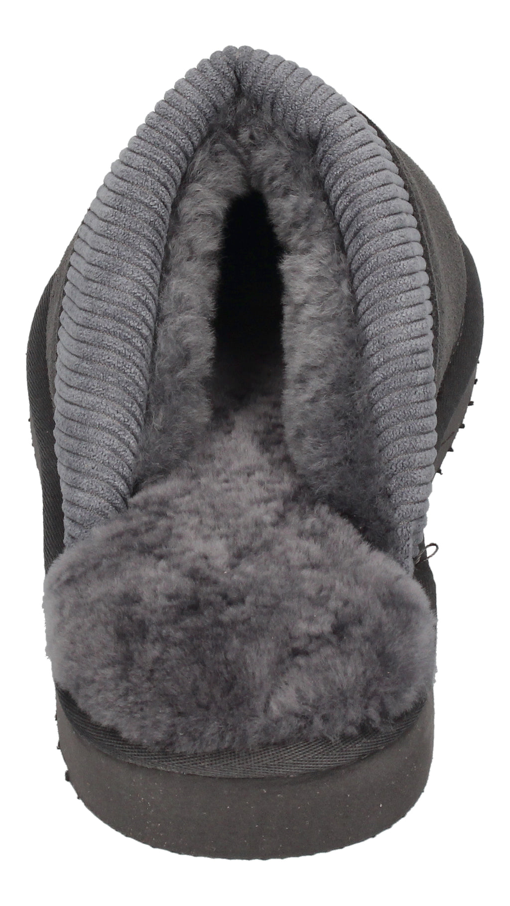WARMBAT Herren Lammfell Hausschuhe - PERTH - dark grey-4