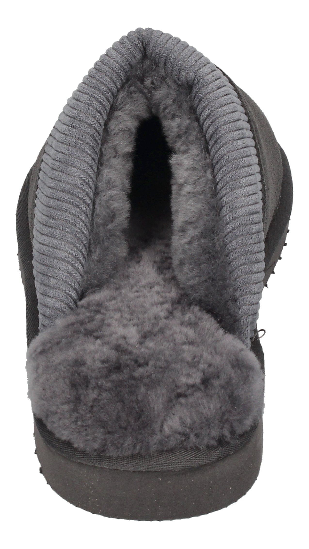 WARMBAT Herren Lammfell Hausschuhe - PERTH - dark grey-4