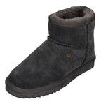 WARMBAT Damenschuhe Schaffell Booties WALLABY - charcoal