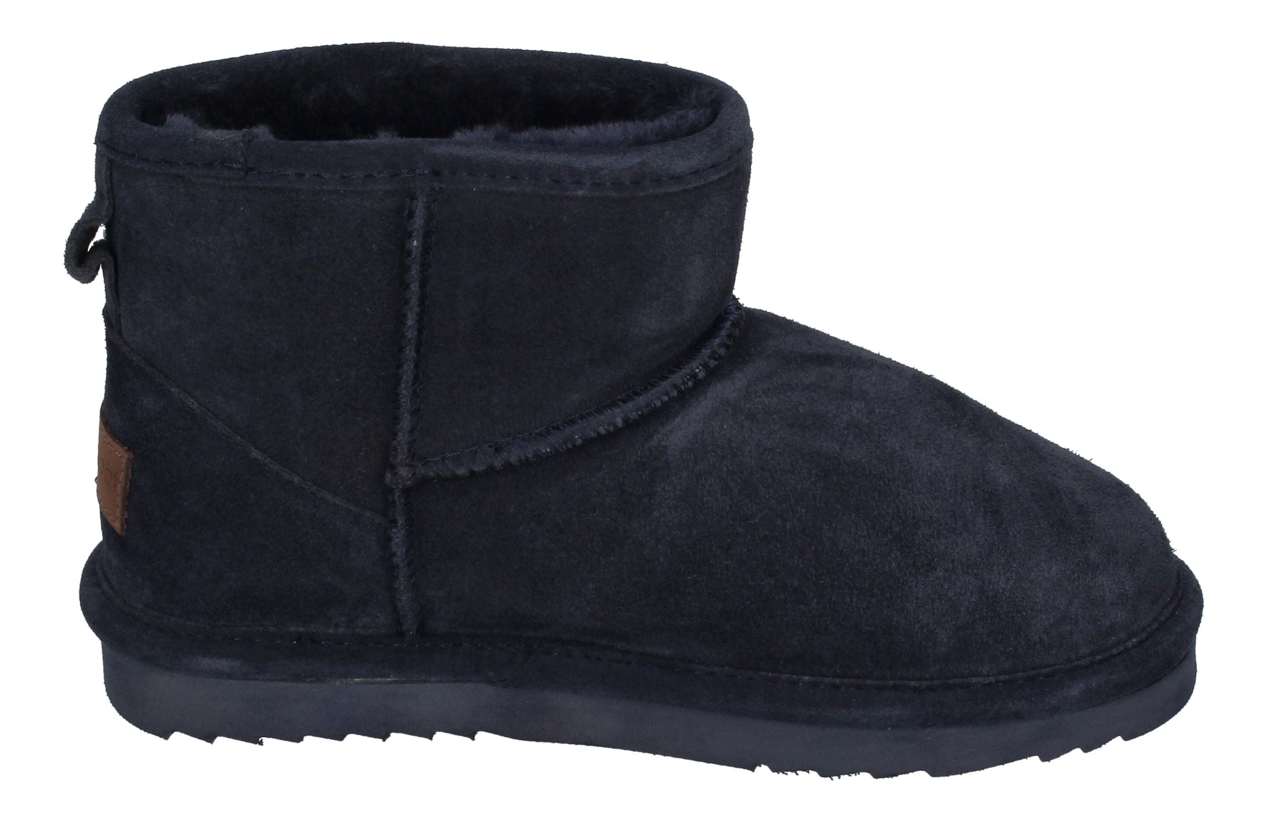 WARMBAT Damenschuhe Schaffell Booties WALLABY - dk navy-3