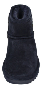 WARMBAT Damenschuhe Schaffell Booties WALLABY - dk navy-2