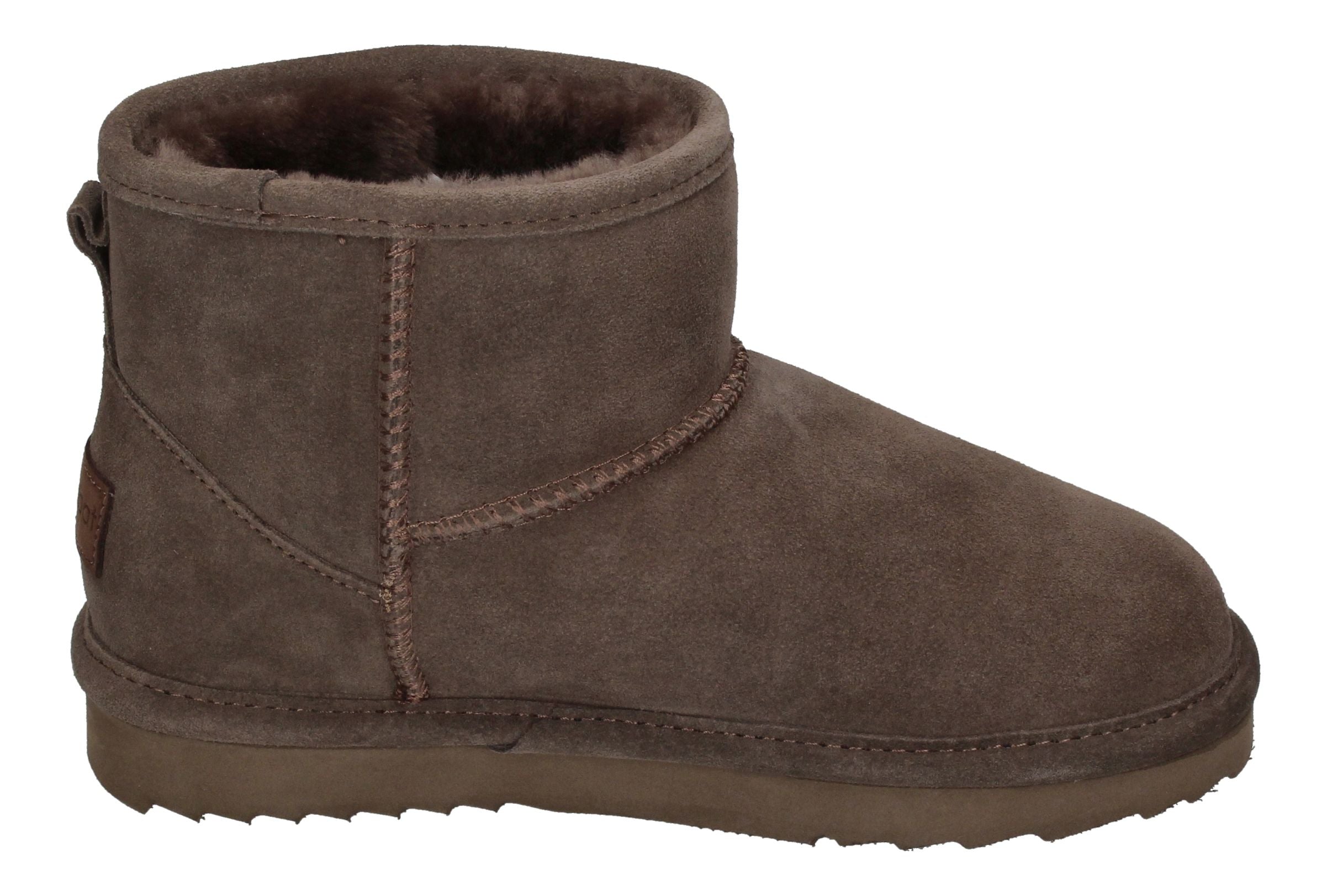 WARMBAT Damenschuhe Schaffell Booties WALLABY - pebble-3