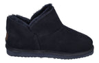 WARMBAT - Damenschuhe Schaffell Booties WILLOW - navy-3