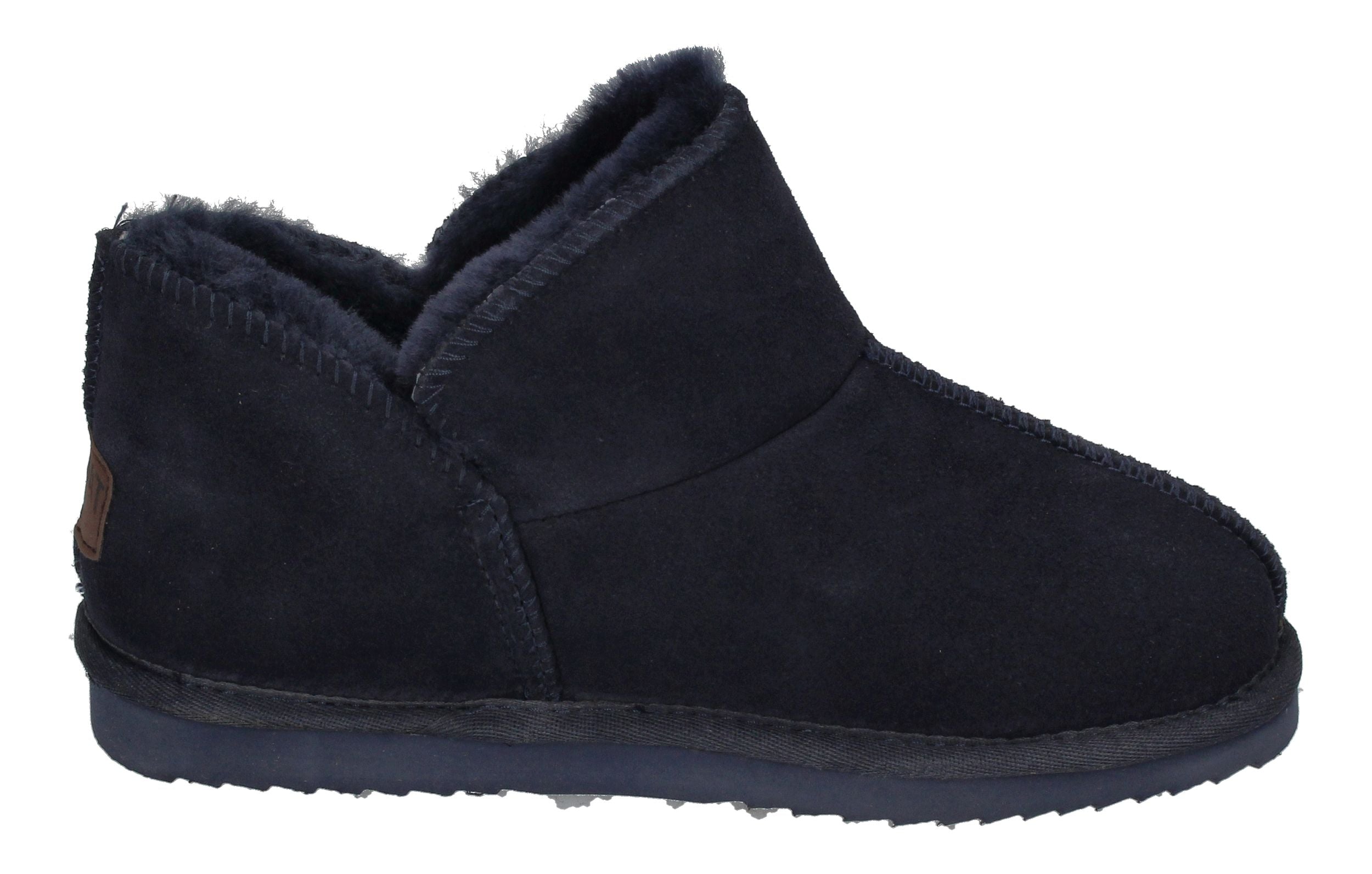 WARMBAT - Damenschuhe Schaffell Booties WILLOW - navy-3