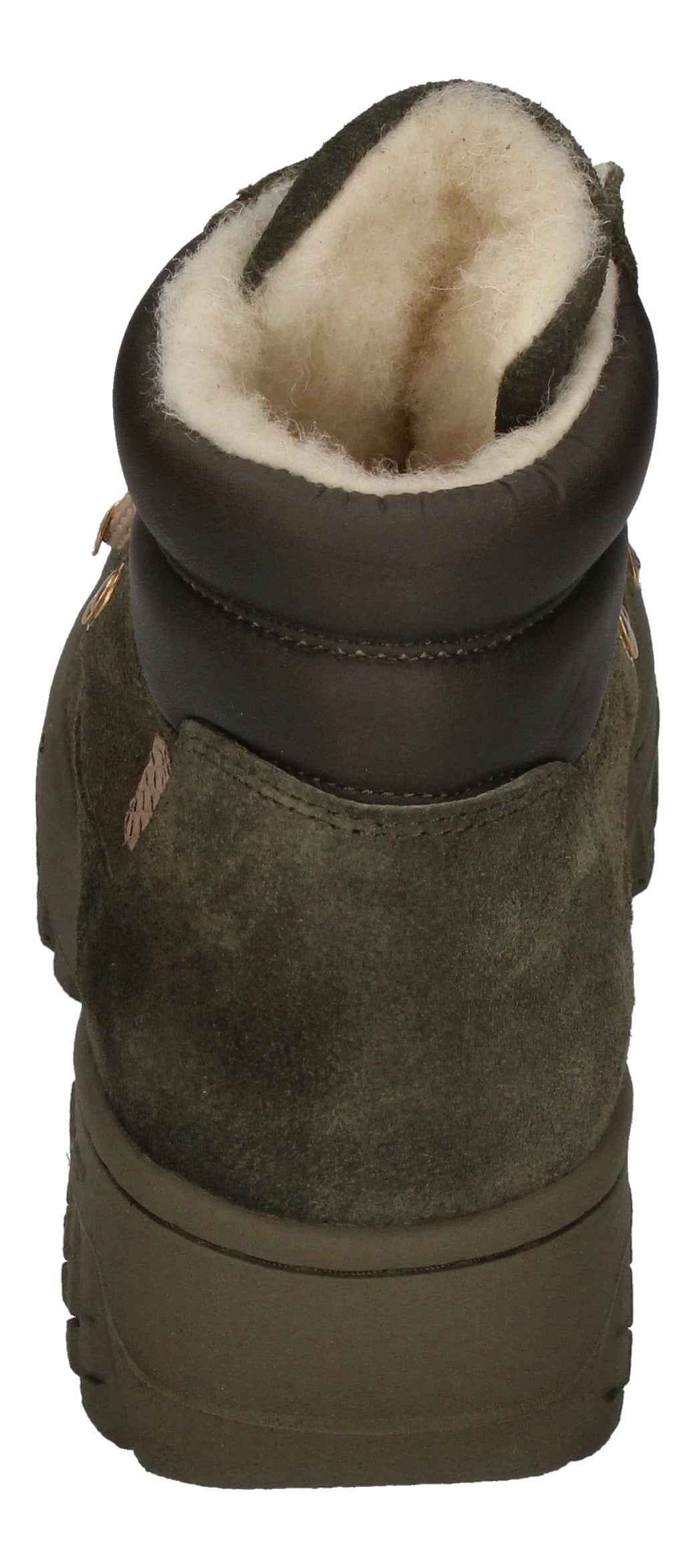 WODEN Damen Boots - IRIS TRACK SUEDE - moss-4