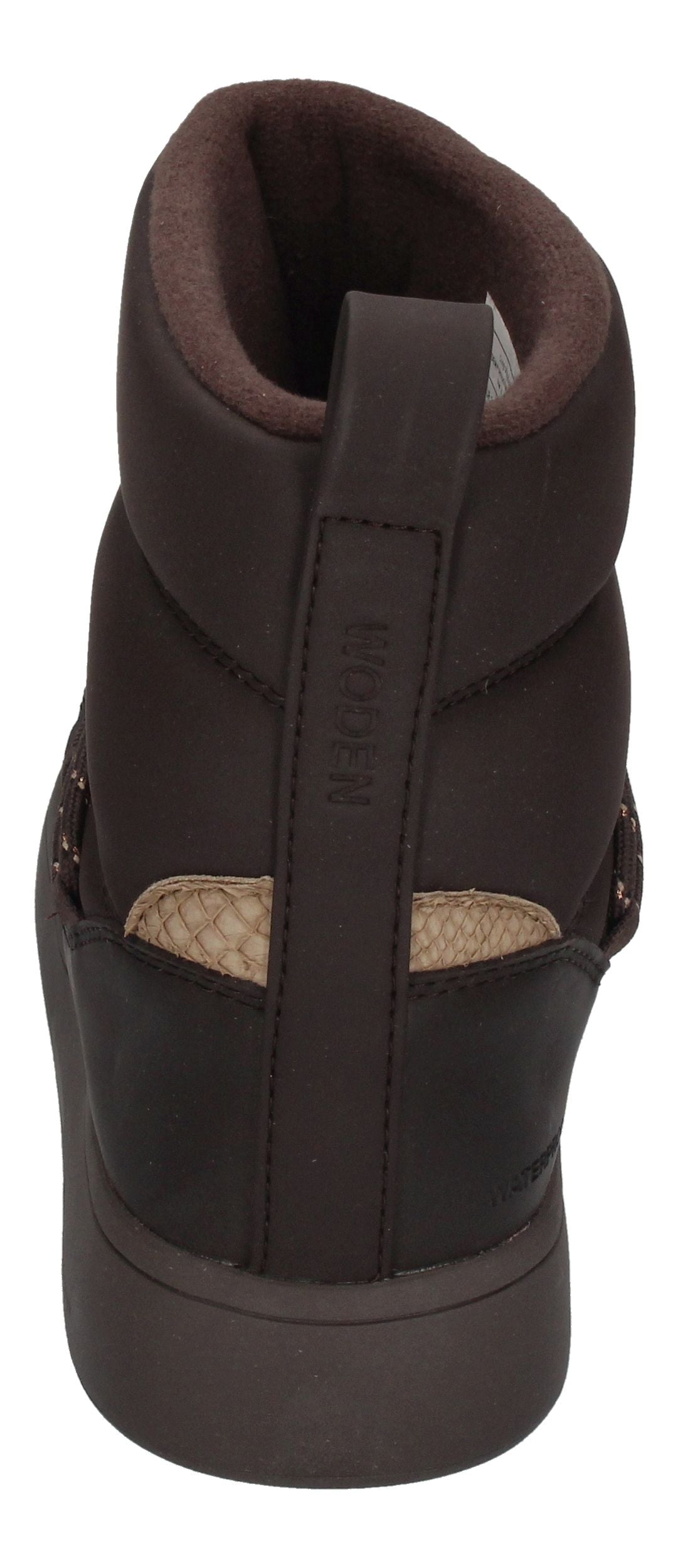 WODEN Damenschuhe Booties ISA LACE WATERPROOF chocolate