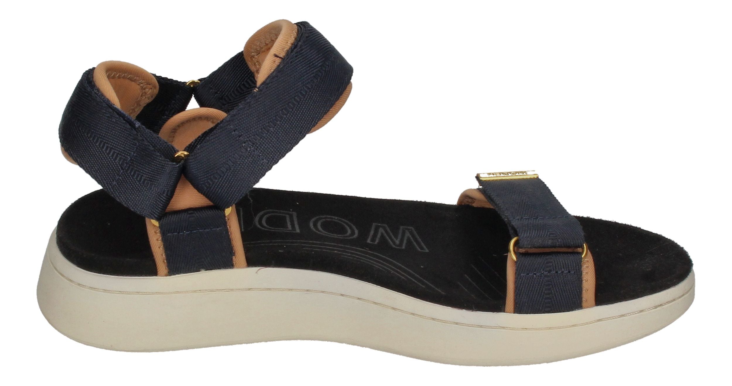 WODEN Damenschuhe Sandalen - LINE WL926 - dark navy-3