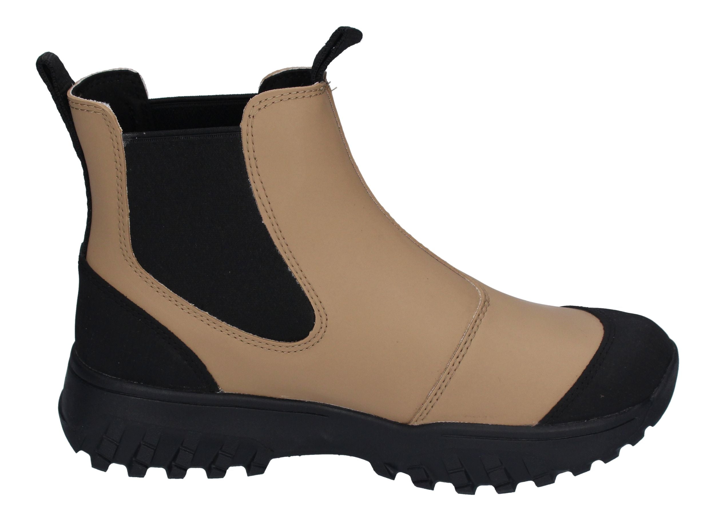 WODEN Damen Gummistiefel MAGDA TRACK WATERPROOF mocha-3