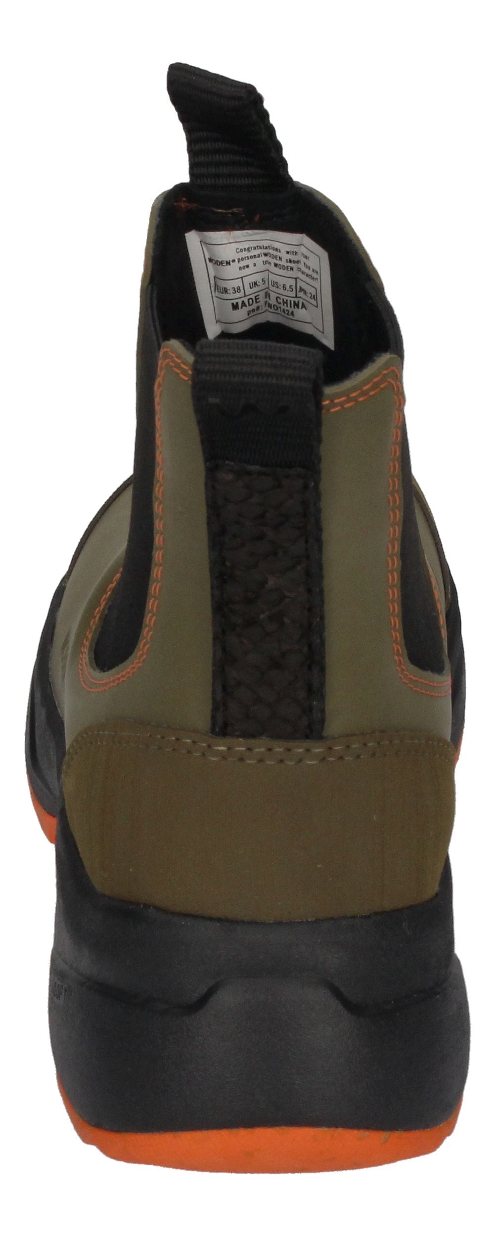 WODEN Damenschuhe Gummistiefel SIRI WATERPROOF - olive-4