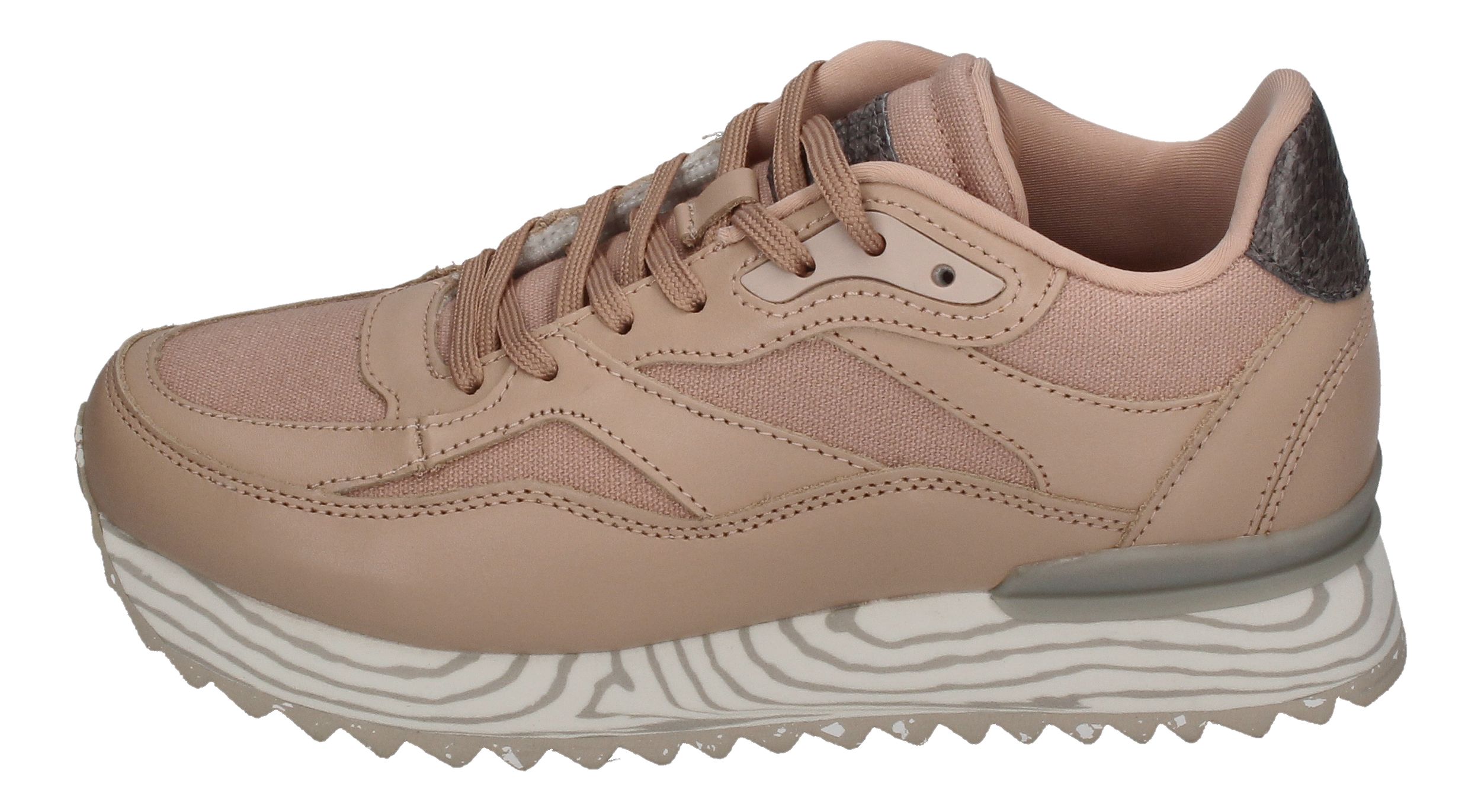 WODEN Sneakers - SOPHIE ORGANIC MARBLE WL850 - dry rose-1
